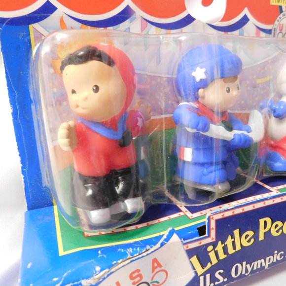 FISHER PRICE LITTLE PEOPLE USA OLYMPIC STARS LIMITED EDITION - Picture 3 of 7